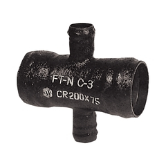 農業用FT-N形継手 十字管(四方抜け止め) VM 450X250（品番:FTC4F4P